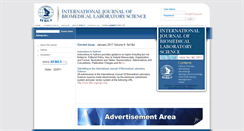 Desktop Screenshot of ijbls.org